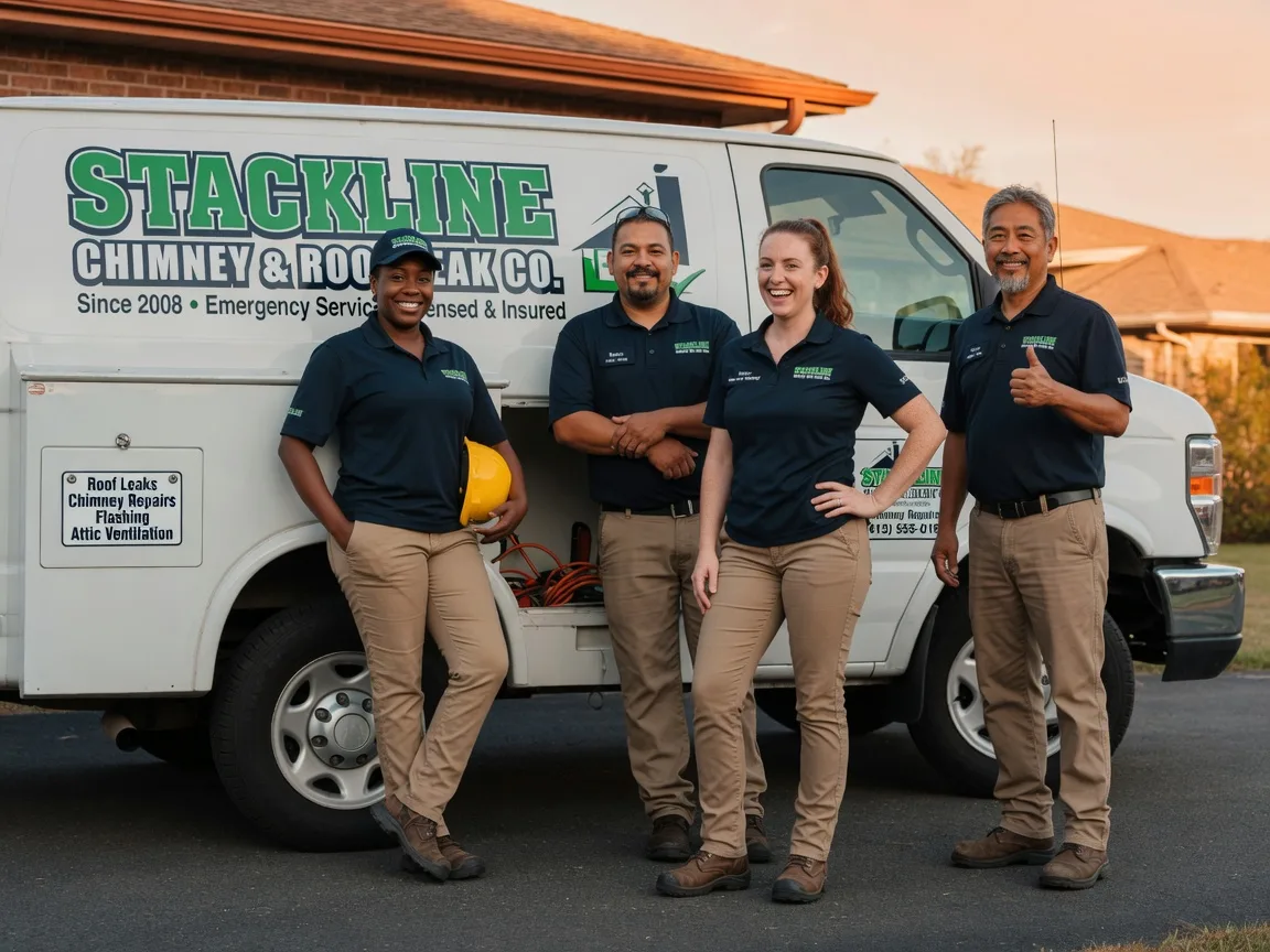 Chimney flashing repair company in Mount Morris, IL